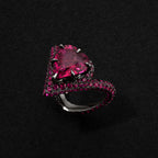 Rubellite Laith Cocktail Ring