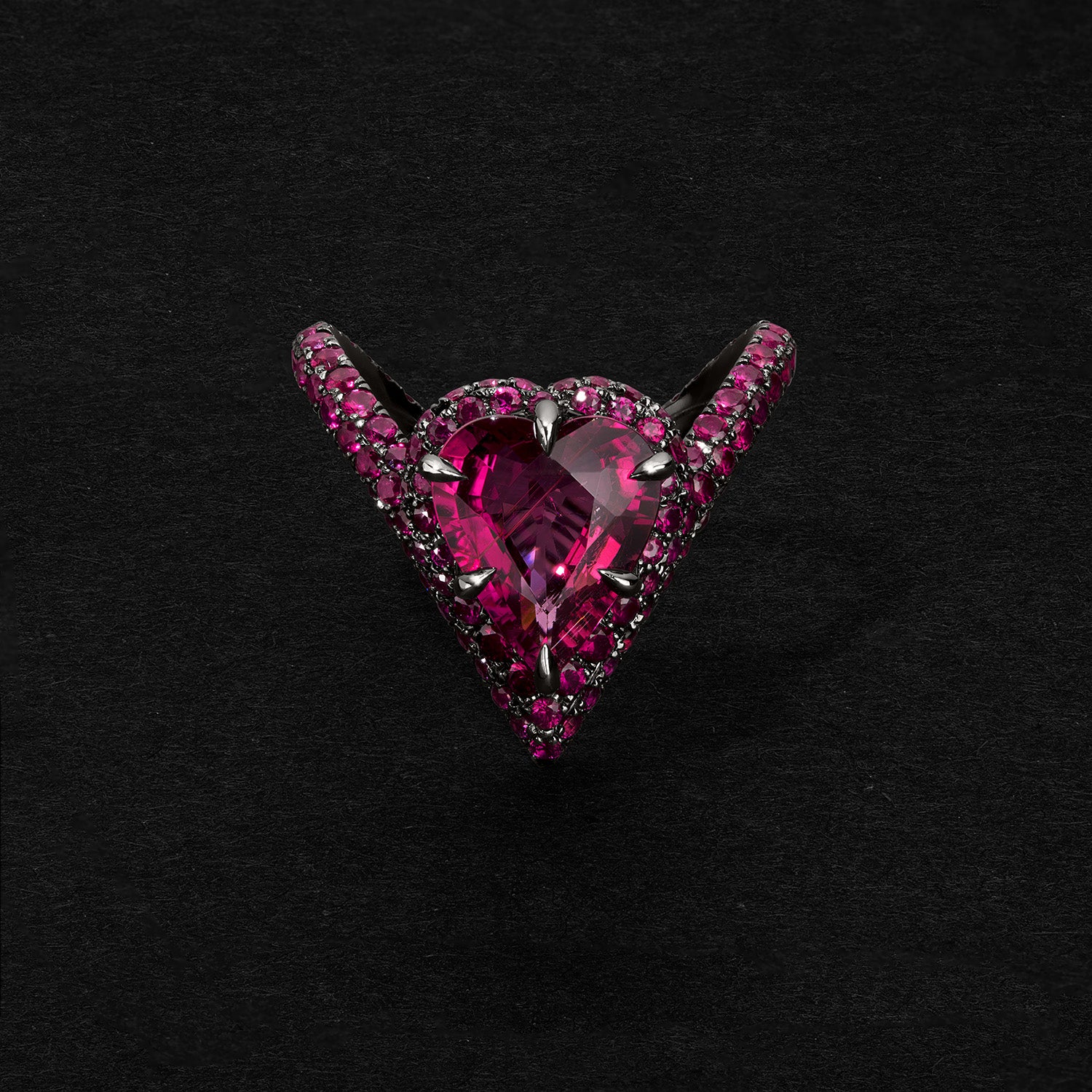 Rubellite Laith Cocktail Ring