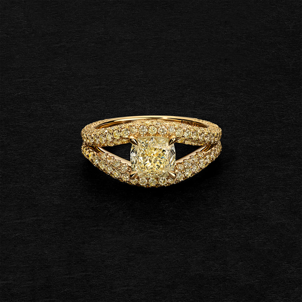 Yellow Diamond Fiorelle Ring