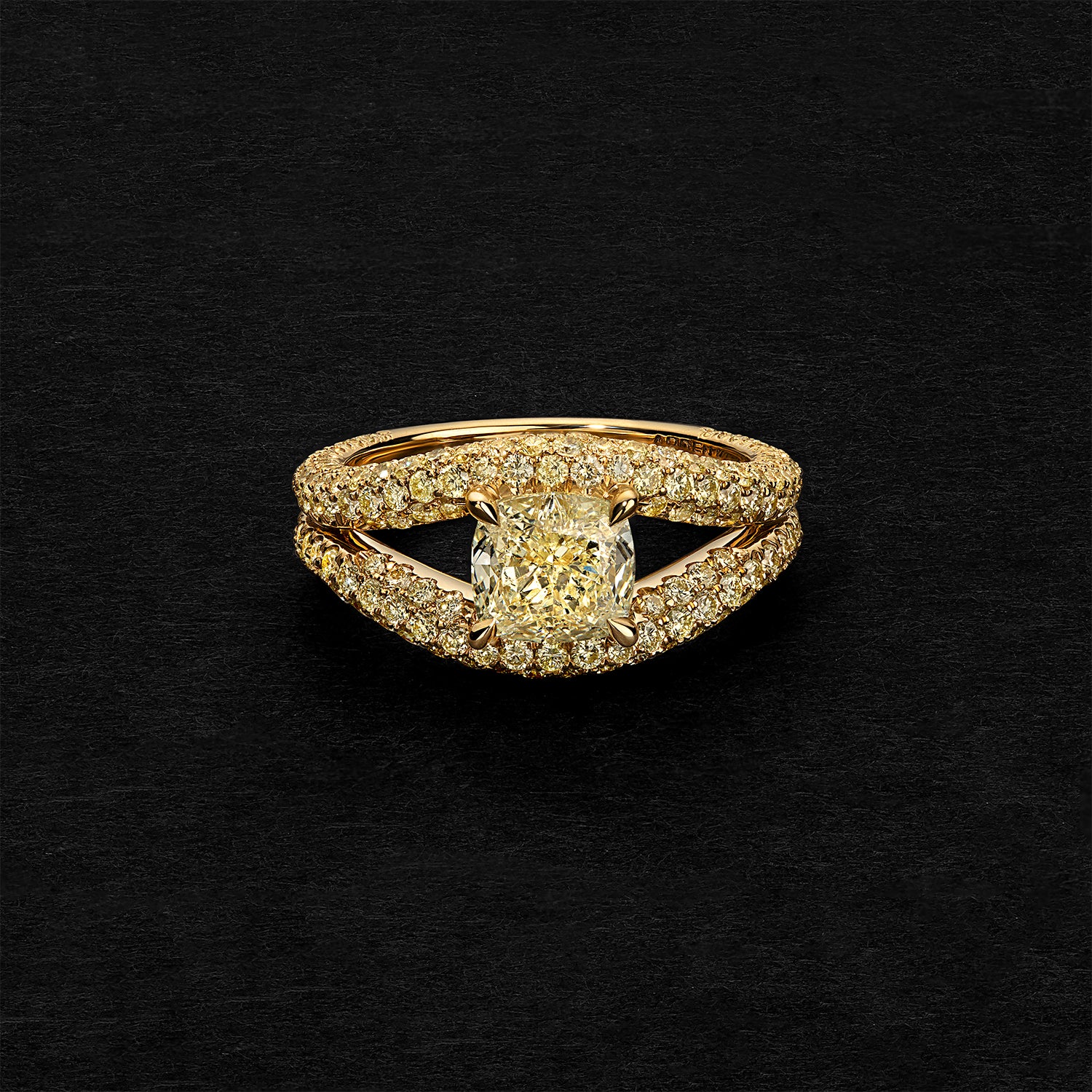 Yellow Diamond Fiorelle Ring