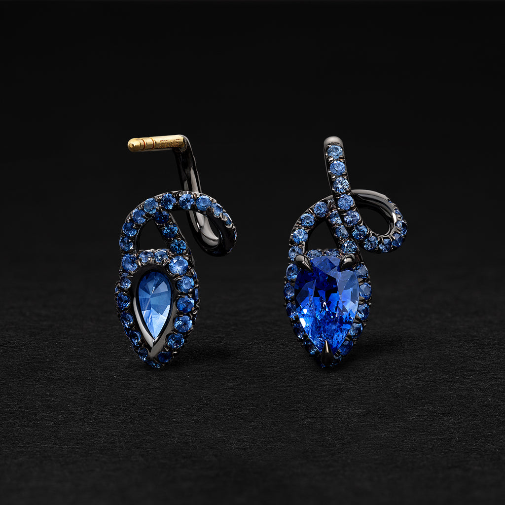Yvette Sapphire Earrings
