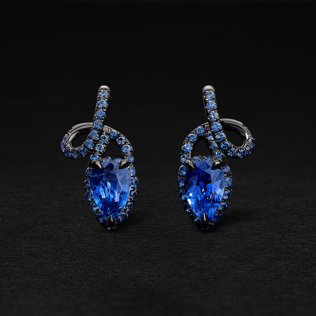 Yvette Sapphire Earrings