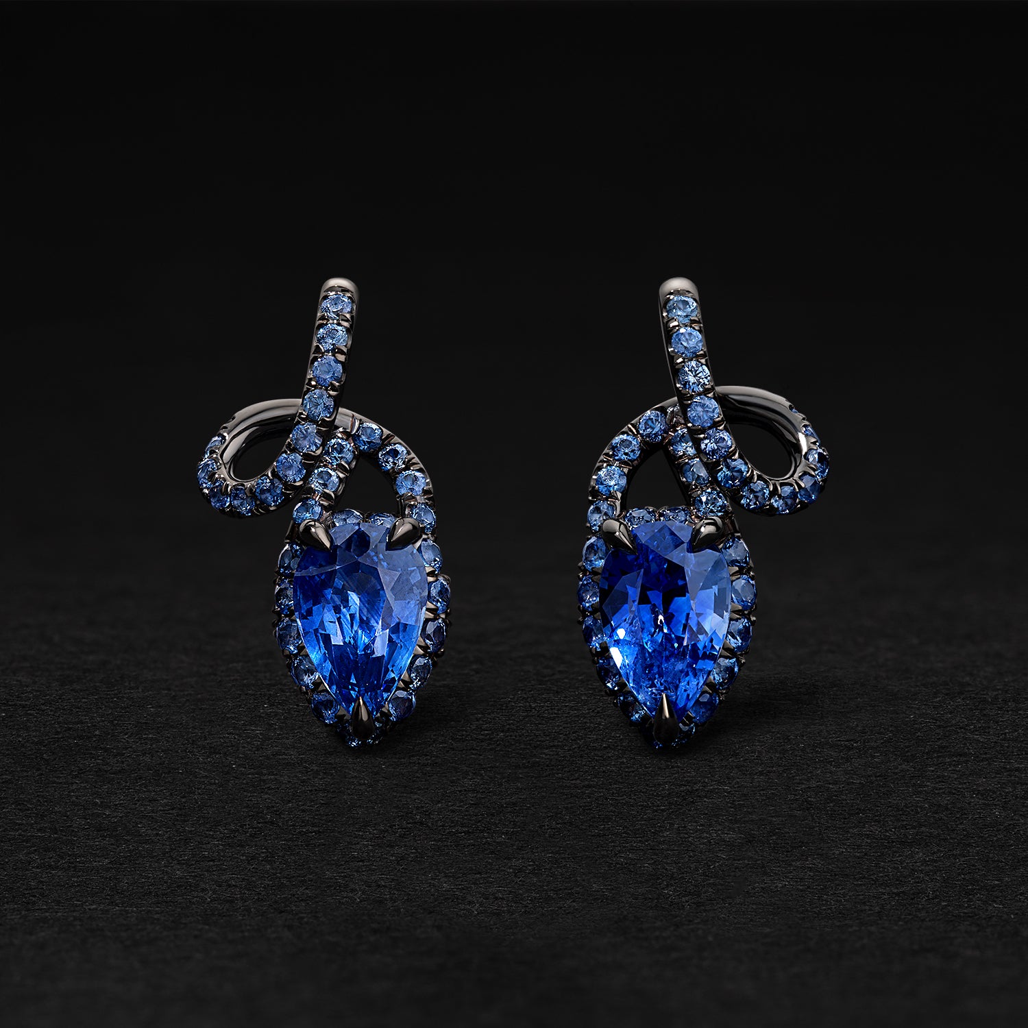 Yvette Sapphire Earrings