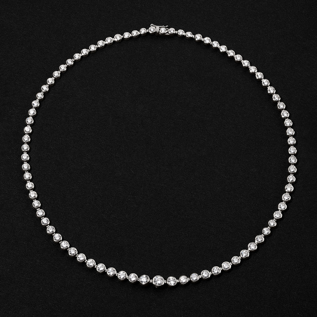 Theia Graduated Tennis Necklace (Pre-order)