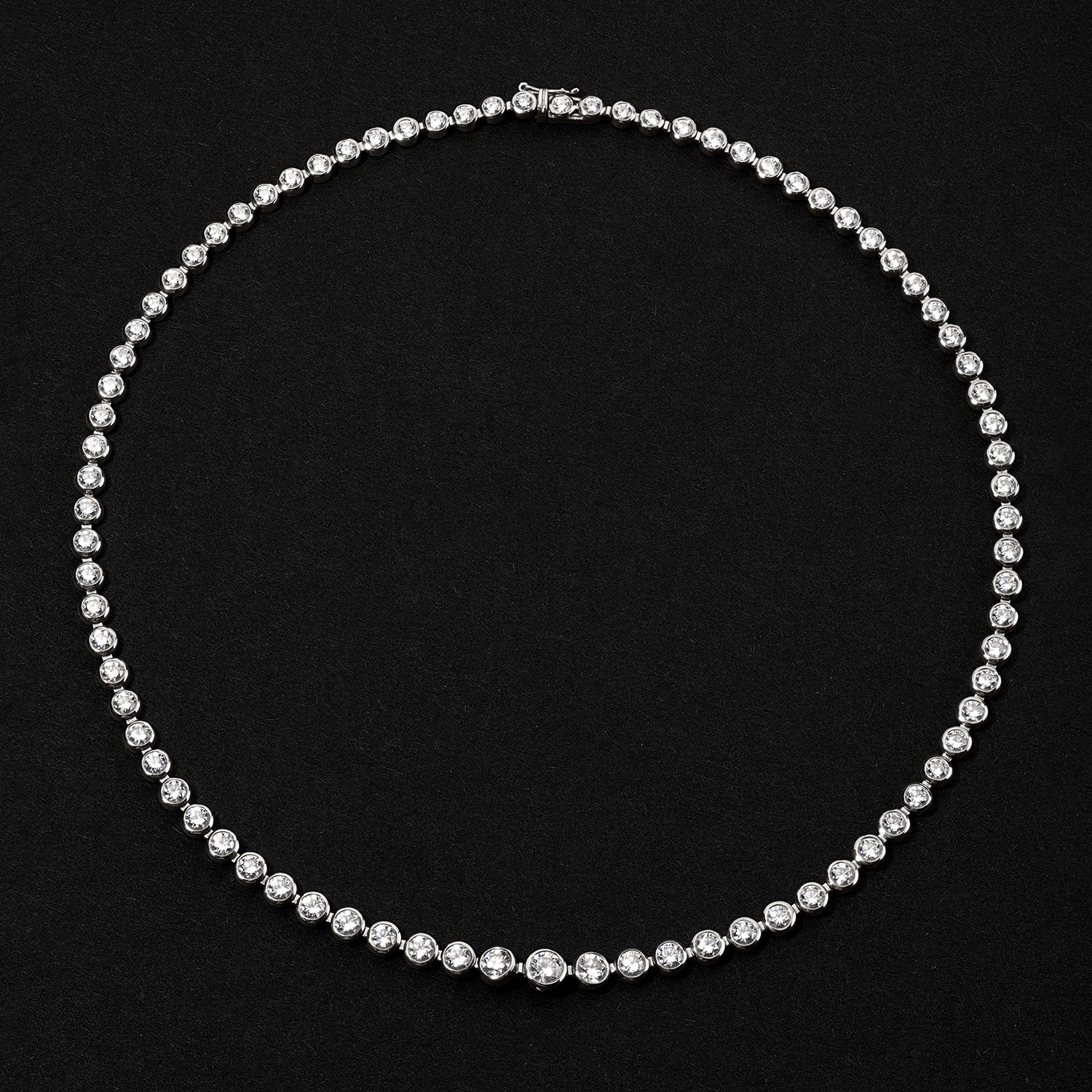 Theia Graduated Tennis Necklace (Pre-order)