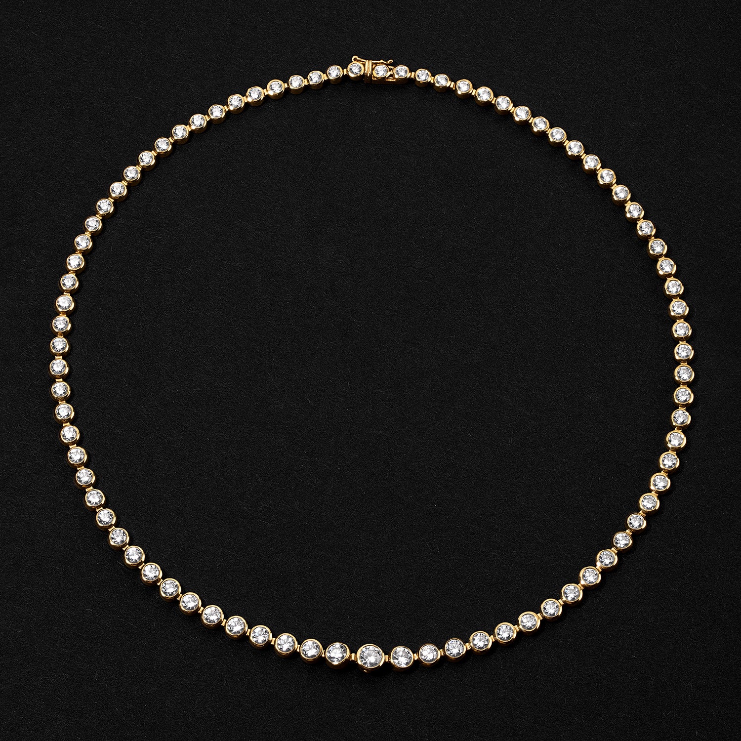 Theia Graduated Tennis Necklace (Pre-order)