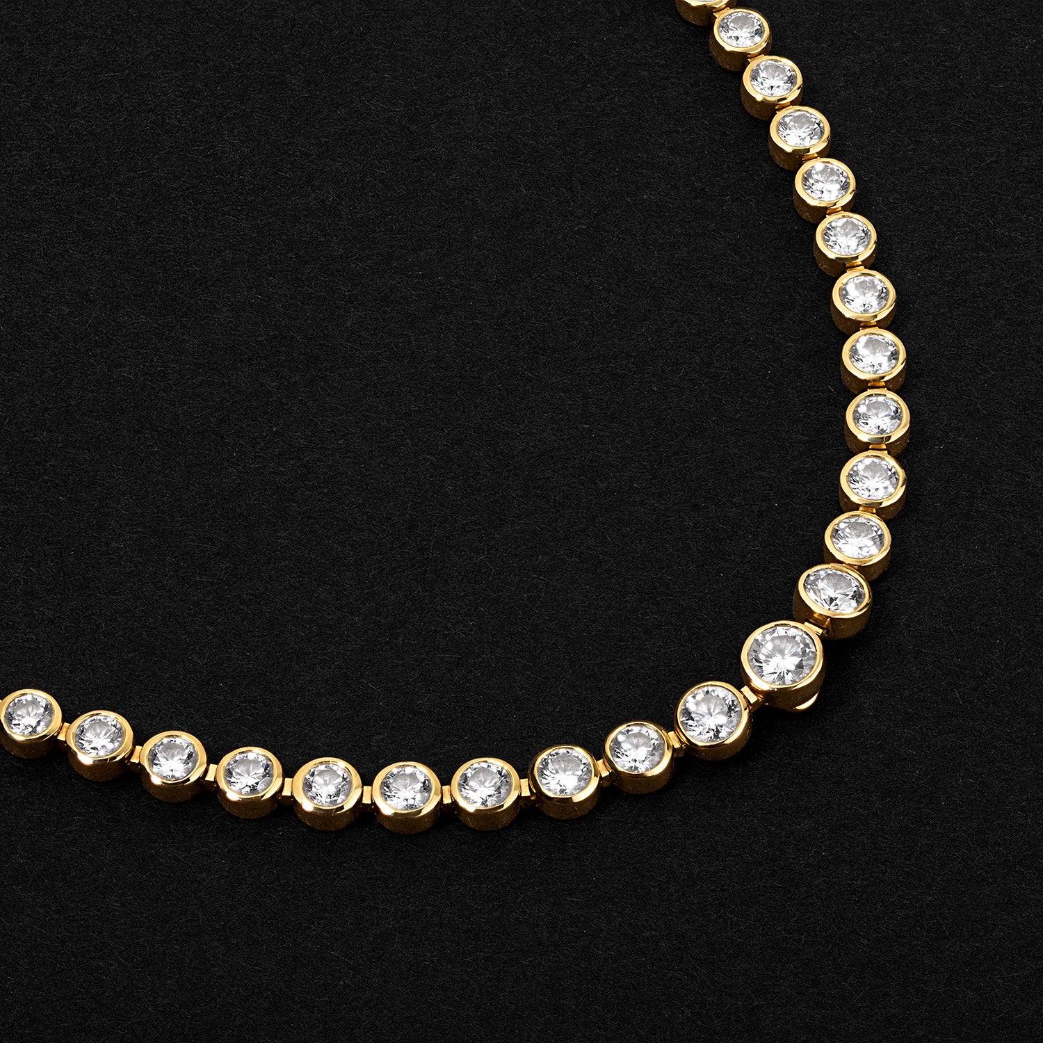 Theia Graduated Tennis Necklace (Pre-order)